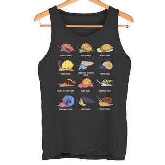 Various Cartoon Snails Tank Top - Geschenkecke