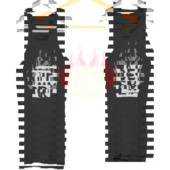 Ver Impresión Trasera Idle Fury Fuego Tatuaje Japonés Tigre Camiseta sin mangas - Regaloses