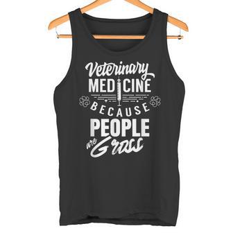 Veterinary Medicine Weil Menschen Eklig Sindeterinarian Profession Tank Top - Geschenkecke