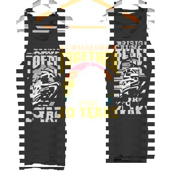Viajando Juntos Durante 20 Años De Aniversario De Bodas En Crucero Camiseta sin mangas - Regaloses