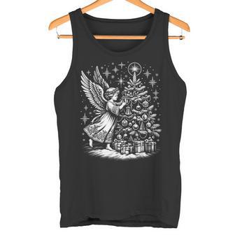 Vintage 1950S Christkind Christmas Angel Retro & Tank Top - Geschenkecke