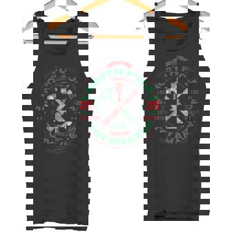 Vintage Christmas Elf Toymaker's Union TOYMAKER Tank Top - Monsterry