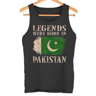 Vintage Pakistan Flag S Tank Top - Geschenkecke