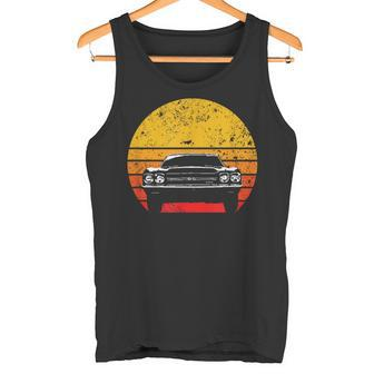 Vintage Retro Muscle Car For8 And Oldtimer Fans Tank Top - Seseable