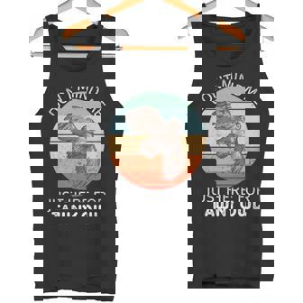 Vintage Tawny Owl Don't Mind Me Just Here For Tawny Owl Premium Tank Top - Monsterry