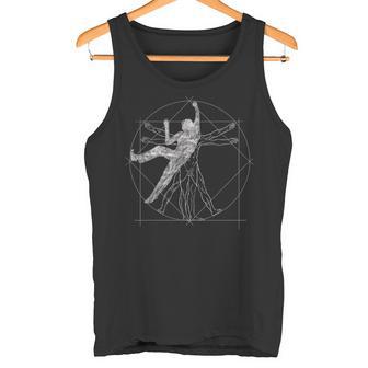 Vitruvianischer Mensch Kletter Und Outdoor Boulder Tank Top - Geschenkecke