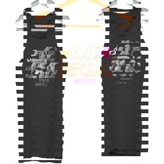 Wedding Las Vegas Nevada Bride Groom Bouquet Rings Tank Top - Monsterry