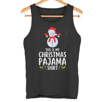 Weihnachten Pyjama Schlafanzug Oberteil Schlaf Tank Top - Geschenkecke