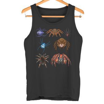 Wer Mag Spinnen Lustiges Insekten Und Spinnen For Children's Tank Top - Geschenkecke