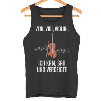 Witheniidiiolini Ich Kam Sagergeigte -Iolin Tank Top - Geschenkecke