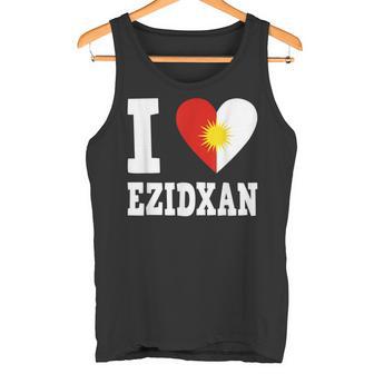 Yazidi Yazidi Flag Ezidxan Ezidi Tank Top - Geschenkecke