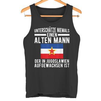 Yugoslavija Flag Balkan Sfrj Josip Broz Tito Yugoslavia Tank Top - Geschenkecke