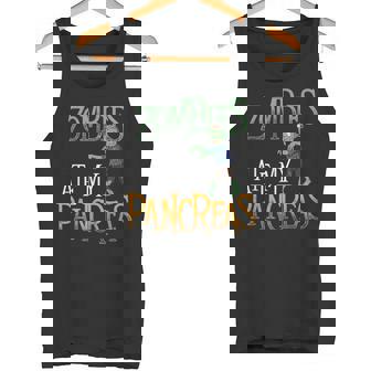 Zombies Comió Mi Páncreas T1d Diabetic Diabetes Conciencia Camiseta sin mangas - Regaloses
