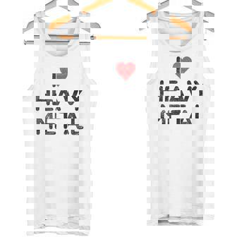 Amo El Heavy Metal Sin Mangas Camiseta sin mangas - Regaloses