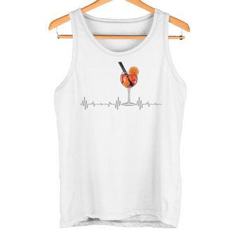 Aperitif Spritz Herzschlag Grafik Tank Top - Geschenkecke