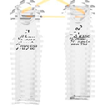 Im An Aries Horoscope Zodiac Symbol Sign Birthday Joke Tank Top - Monsterry