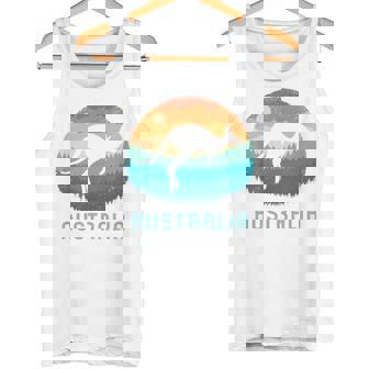 Australia Canguro Retro Regalo Australianointage Camiseta sin mangas - Regaloses