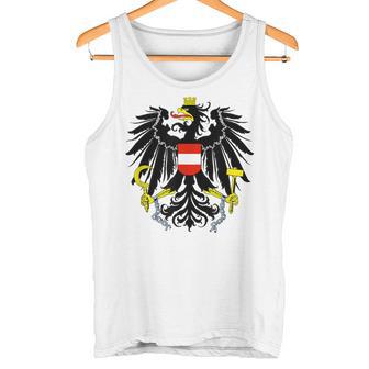 Austria Federal Eagle Red Red Eagle Retro Tank Top - Geschenkecke