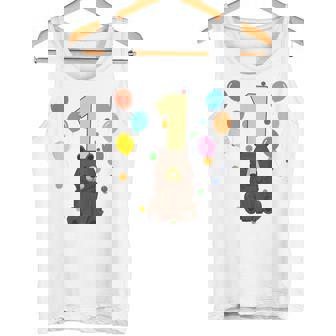 Bambino 1° Compleanno Per Bambini Orsetto Per 1 Anno Canotta - Novitaregali