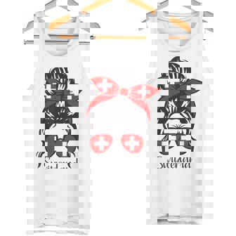 Bandera De Suiza Con Raíces De Suiza Camiseta sin mangas - Regaloses