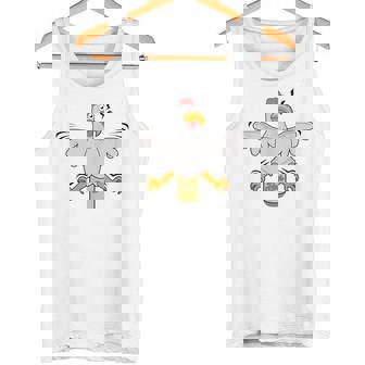 BEER CAN CHICKEN BBQ Shirt Cute Backyard BBQ Grill Tank Top - Monsterry