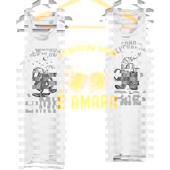 Birra Divertente Uomo Simpatica Scritte Divertenti Maglia A Manica Canotta - Novitaregali