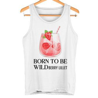 Born To Be Wildberry Lillet X Cocktail Mädelsabend Jga Tank Top - Geschenkecke