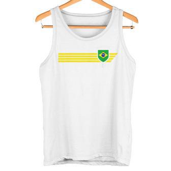 Brazil Seleção Fan Jersey Blue Tank Top - Geschenkecke