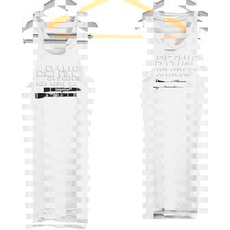 Breathing Is So Overrated Marching Band Clarinet Tank Top - Monsterry
