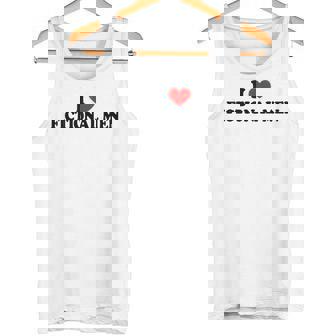 Camicia Da Uomo I Love Fictional I Red Heart Fictional Uomini Divertenti Canotta - Novitaregali
