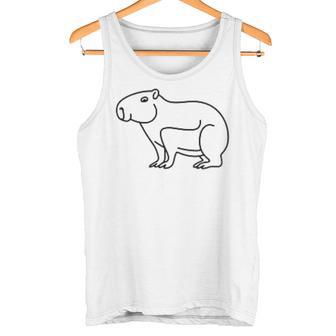 Capybara Minimalism Tank Top - Geschenkecke