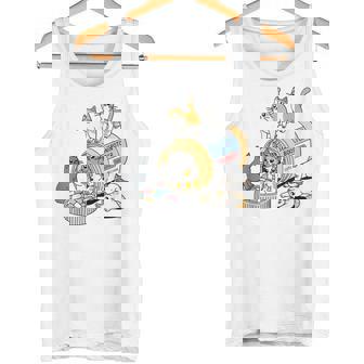 Cat Antidepressant Serotonin Booster Mental Health Therapist Tank Top - Monsterry
