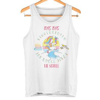 Children's Bye Bye Kindergarten Ich Rocke Jetzt Die Schule School Tank Top - Geschenkecke