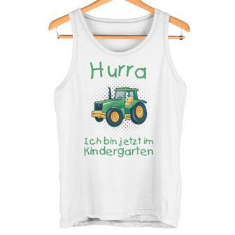 Children's Hurra Ich Bin Jetzt Im Kindergarten Tank Top - Geschenkecke