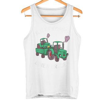 Children's Ich Bekomme Einen Bruder Tractor Boys' Tractor Tank Top - Geschenkecke