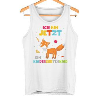 Children's Ich Bin Jetzt Ein Kindergarten Ich Tank Top - Geschenkecke