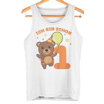 Children's Ich Bin Schon 1 Bär Tank Top - Geschenkecke