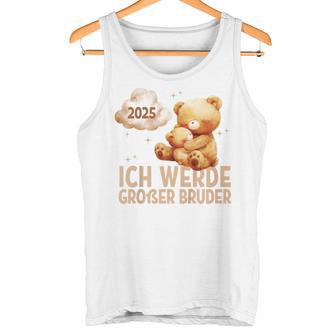 Children's Ich Werde Großer Bruder 2025 Bär Zwei Bären Tank Top - Geschenkecke