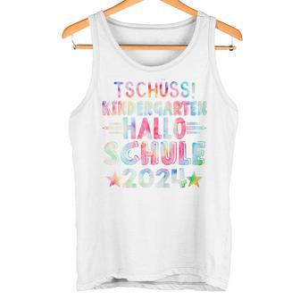 Children's Tschüss Kindergarten Hello School 2024 Kita-Absolve Tank Top - Geschenkecke