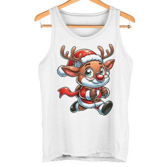 Children's Weihnachts Rentier Süß Santa Claus Tank Top - Geschenkecke