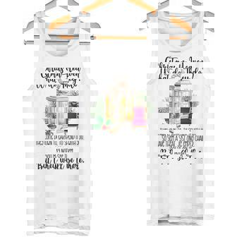 Christmas Xmas Lantern Chair Heaven Quote Memory Memorial Tank Top - Monsterry