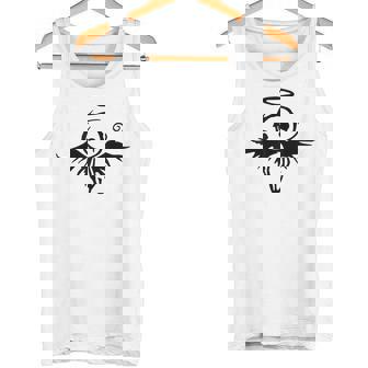 Cute Angel Vintage Couple Matching Halloween Party Costume Tank Top - Monsterry