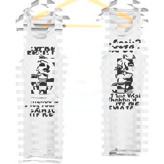 Cute Panda Rice Exercise I Thought You Said Extra Rice Tank Top - Monsterry
