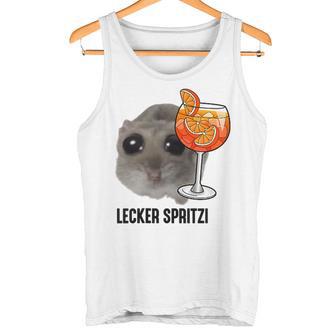 Delicious Spritzi X Sad Hamster Meme Boy Hallöchen Aperölchen Tank Top - Geschenkecke