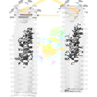Divertido Meme De Piña Fruta Shuffle Dance Manga Larga Camiseta sin mangas - Regaloses