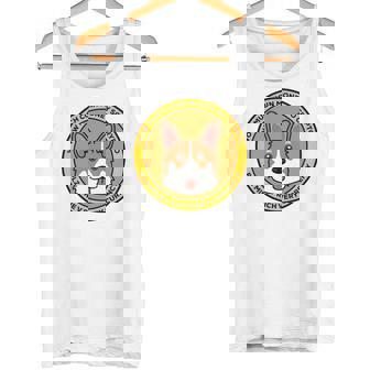 Dogecoin Dog Cute Investing Digital Investors Corgi Tank Top - Monsterry