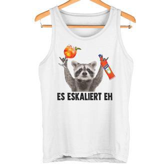 Es Eskaliert Eh X Raccoon Meme Racoon X Pedro Spritz Tank Top - Geschenkecke