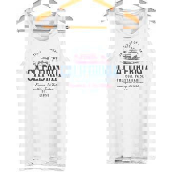 Estilo Retro Estados Unidosintage California Camiseta sin mangas - Regaloses