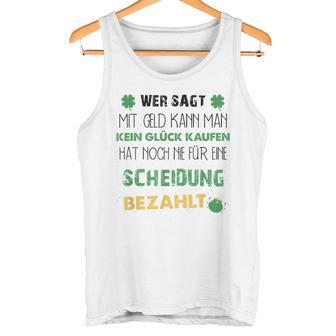 Exmann Exfrau Saying Ehe Aus Endlich Schieden Saying Tank Top - Geschenkecke