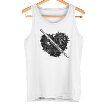 Flötist Flute Gray Tank Top - Geschenkecke